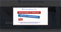 Desktop Screenshot of centrodiagnosticotbm.com